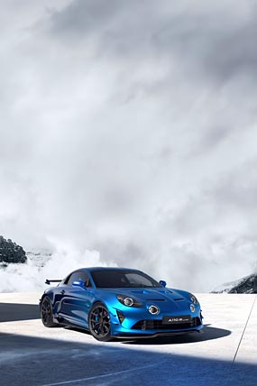 2025 Alpine A110 R Ultime phone wallpaper thumbnail.