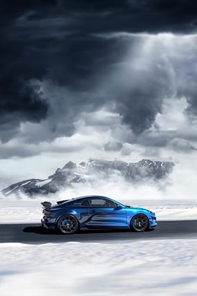 2025 Alpine A110 R Ultime phone wallpaper thumbnail.