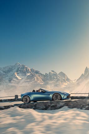 2026 Aston Martin Vantage Roadster phone wallpaper thumbnail.