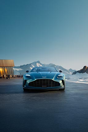 2026 Aston Martin Vantage Roadster phone wallpaper thumbnail.