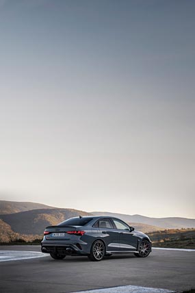 2025 Audi RS3 Sedan phone wallpaper thumbnail.