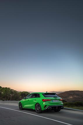 2025 Audi RS3 Sportback phone wallpaper thumbnail.