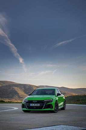 2025 Audi RS3 Sportback phone wallpaper thumbnail.