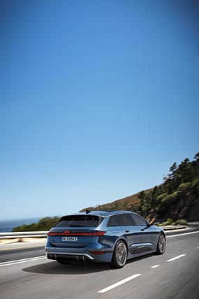 2025 Audi S6 E-Tron phone wallpaper thumbnail.