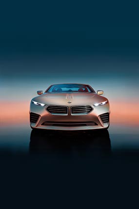 2024 BMW Skytop Concept phone wallpaper thumbnail.