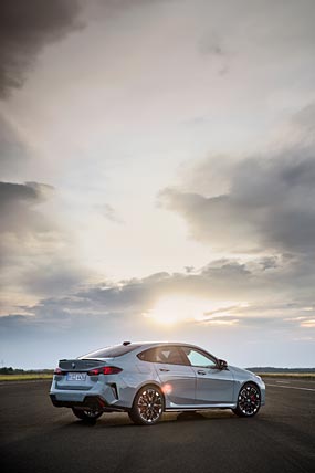 2025 BMW M235 Gran Coupe phone wallpaper thumbnail.