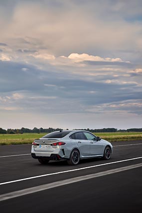 2025 BMW M235 Gran Coupe phone wallpaper thumbnail.