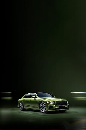 2025 Bentley Flying Spur Speed phone wallpaper thumbnail.