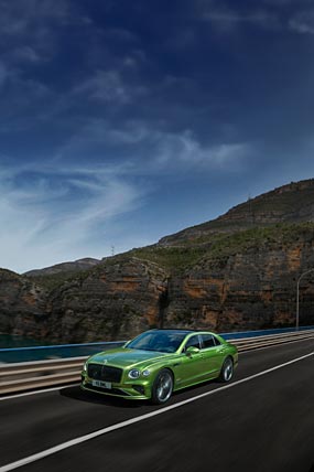 2025 Bentley Flying Spur Speed phone wallpaper thumbnail.