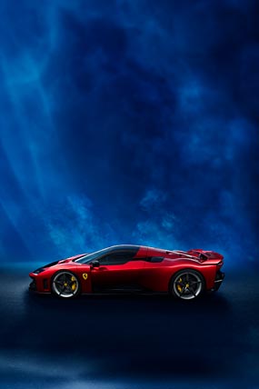 2025 Ferrari F80 phone wallpaper thumbnail.