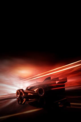 2024 Genesis GMR-001 Hypercar Concept phone wallpaper thumbnail.