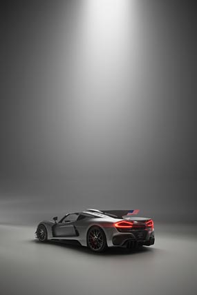 2025 Hennessey Venom F5-M Roadster phone wallpaper thumbnail.