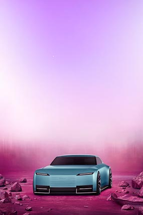 2024 Jaguar Type 00 Concept phone wallpaper thumbnail.