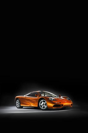 1993 McLaren F1 phone wallpaper thumbnail.