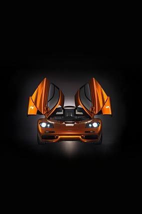 1993 McLaren F1 phone wallpaper thumbnail.