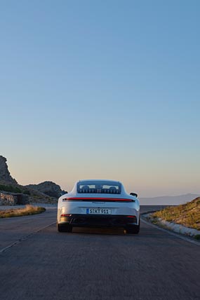 2025 Porsche 911 Carrera T phone wallpaper thumbnail.