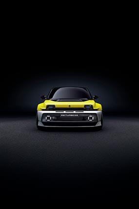 2025 Renault 5 Turbo 3E phone wallpaper thumbnail.