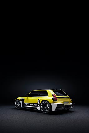 2025 Renault 5 Turbo 3E phone wallpaper thumbnail.