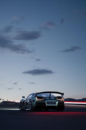 2025 Rimac Nevera R phone wallpaper thumbnail.