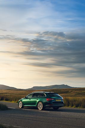 2024 Skoda Superb Sleeper Edition phone wallpaper thumbnail.