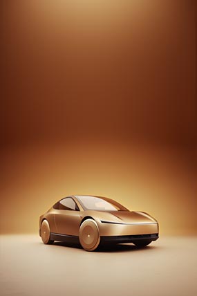 2024 Tesla Robotaxi Concept phone wallpaper thumbnail.