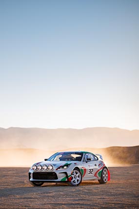 2024 Toyota GR 86 Rally Legacy Concept phone wallpaper thumbnail.