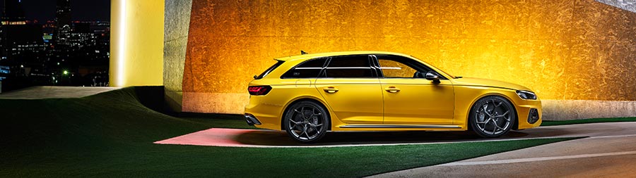 2024 Audi RS4 Avant 25 Years Edition super ultrawide wallpaper thumbnail.
