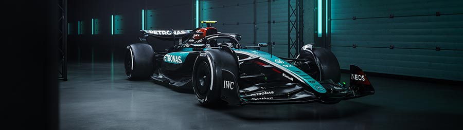 2024 Mercedes AMG W15 F1 E Performance super ultrawide wallpaper thumbnail.