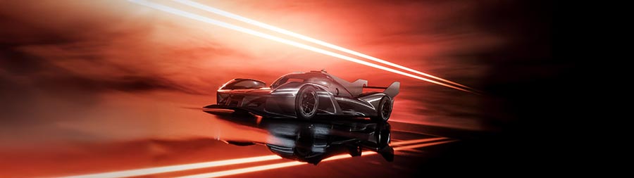 2024 Genesis GMR-001 Hypercar Concept super ultrawide wallpaper thumbnail.