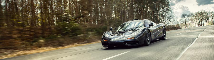 1993 McLaren F1 super ultrawide wallpaper thumbnail.