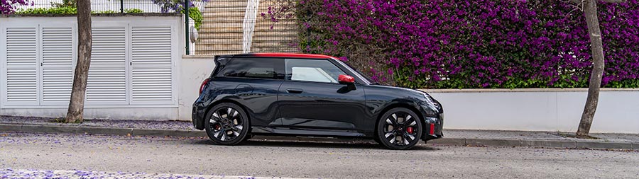 2025 Mini John Cooper Works Electric super ultrawide wallpaper thumbnail.