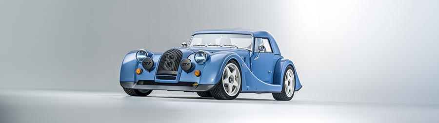 2022 Morgan Plus 8 GTR super ultrawide wallpaper thumbnail.