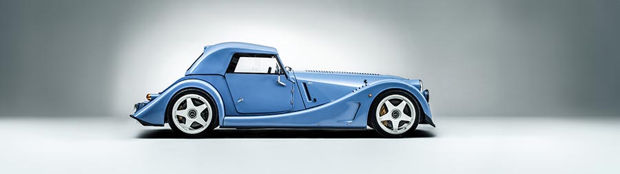 2022 Morgan Plus 8 GTR super ultrawide wallpaper thumbnail.