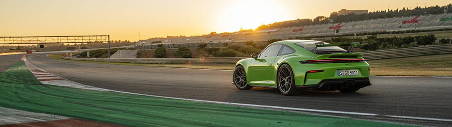 2025 Porsche 911 GT3 super ultrawide wallpaper thumbnail.