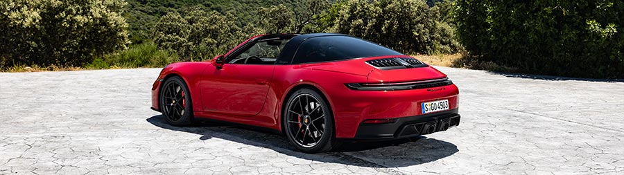 2025 Porsche 911 Targa 4 GTS super ultrawide wallpaper thumbnail.