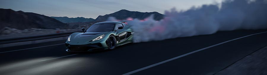 2025 Rimac Nevera R super ultrawide wallpaper thumbnail.