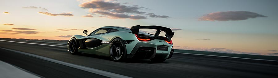 2025 Rimac Nevera R super ultrawide wallpaper thumbnail.