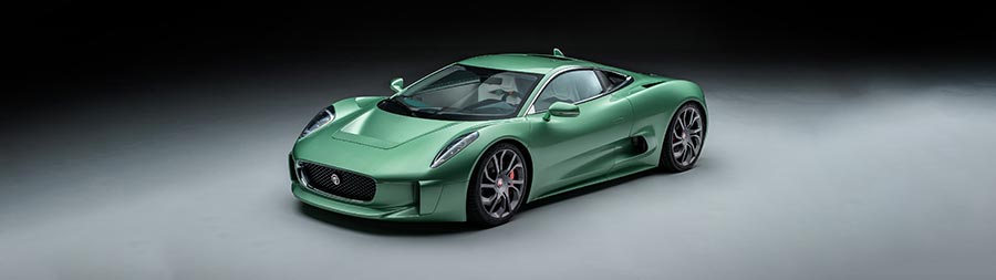 2024 Callum Jaguar C-X75 super ultrawide wallpaper thumbnail.