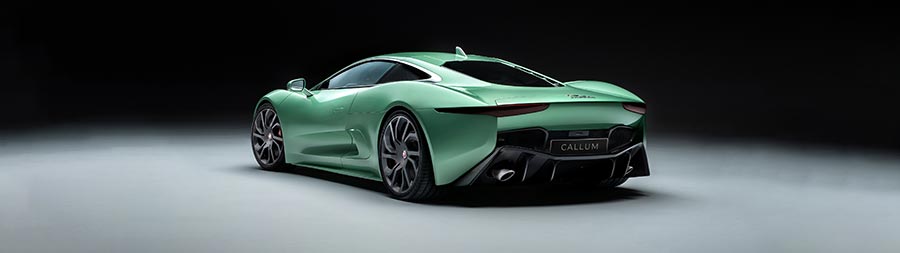 2024 Callum Jaguar C-X75 super ultrawide wallpaper thumbnail.