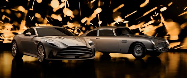 2025 Aston Martin DB12 Goldfinger Edition super ultrawide wallpaper thumbnail.