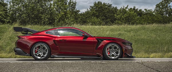2025 Ford Mustang GTD super ultrawide wallpaper thumbnail.