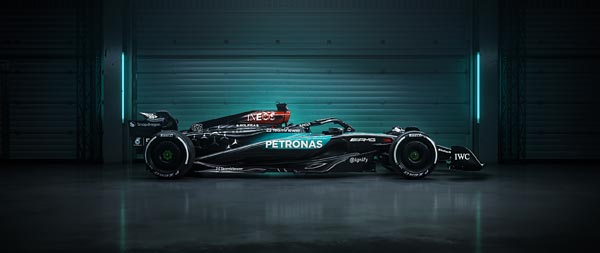 2024 Mercedes AMG W15 F1 E Performance super ultrawide wallpaper thumbnail.