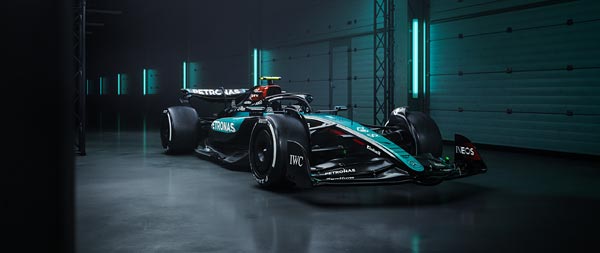 2024 Mercedes AMG W15 F1 E Performance super ultrawide wallpaper thumbnail.