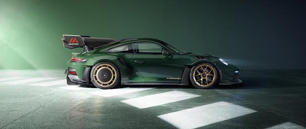 2025 Porsche 911 GT3 RS with Manthey Kit super ultrawide wallpaper thumbnail.