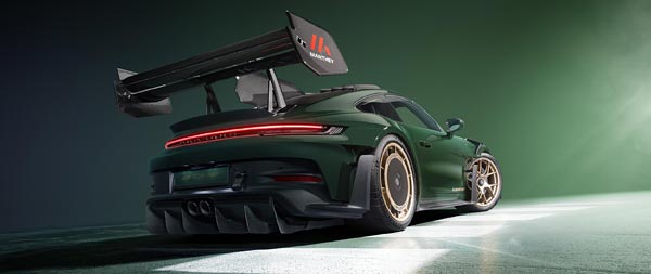 2025 Porsche 911 GT3 RS with Manthey Kit super ultrawide wallpaper thumbnail.