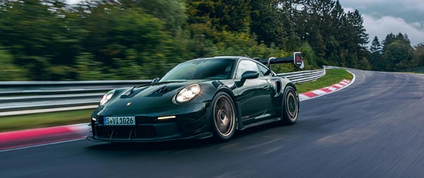 2025 Porsche 911 GT3 RS with Manthey Kit super ultrawide wallpaper thumbnail.