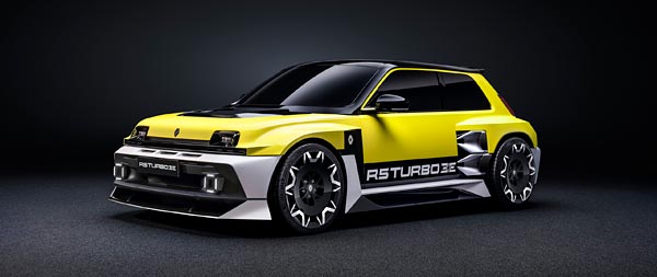 2025 Renault 5 Turbo 3E super ultrawide wallpaper thumbnail.