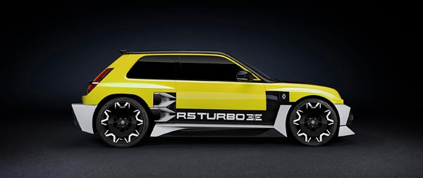 2025 Renault 5 Turbo 3E super ultrawide wallpaper thumbnail.