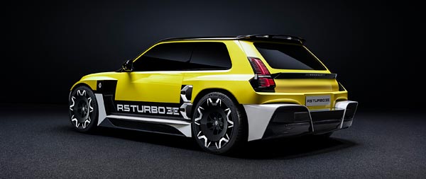 2025 Renault 5 Turbo 3E super ultrawide wallpaper thumbnail.