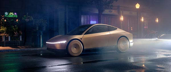 2024 Tesla Robotaxi Concept super ultrawide wallpaper thumbnail.